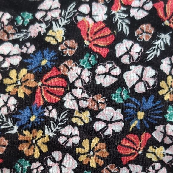 NWT Karen Scott Multicolor Floral Field Flowers Cardigan M - Picture 3 of 8